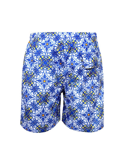 Lia Sahara - Men's Patterned Swim Shorts - Rack Hunt