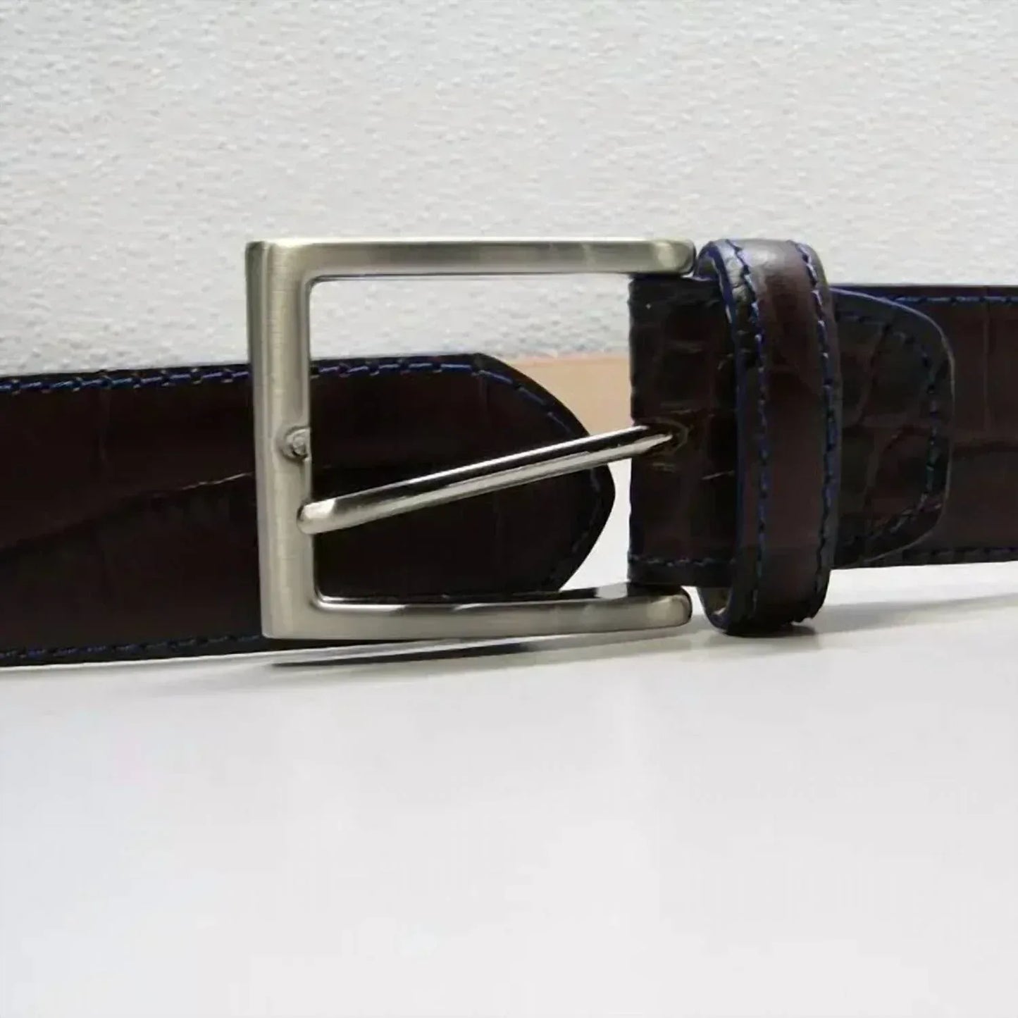 Fresco Golf - Men's Leather Embossed Belt - Rack Hunt