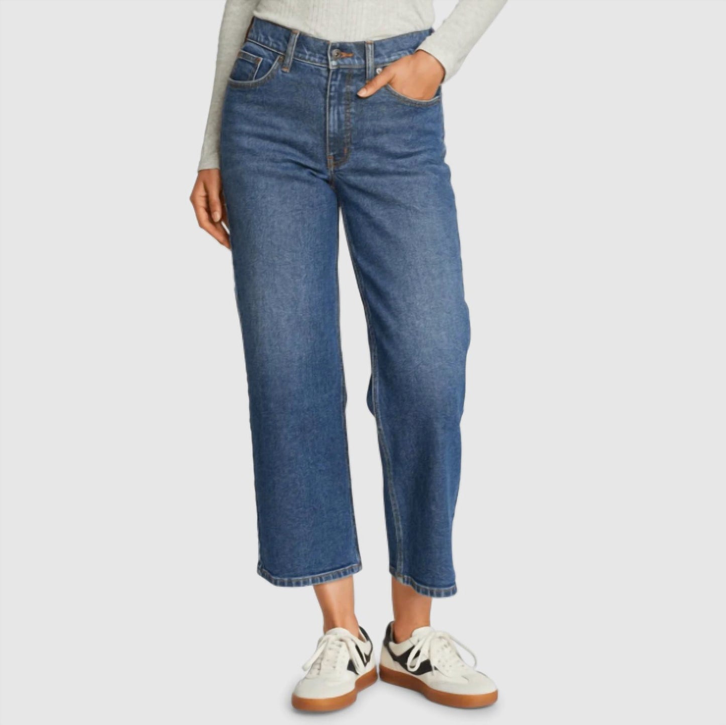 Authentic Everyday High-rise Cropped Jeans