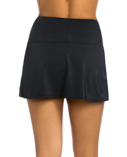 Active Spirit - Chlorine Resistant Techkini High Waisted Swim Skirt - Rack Hunt