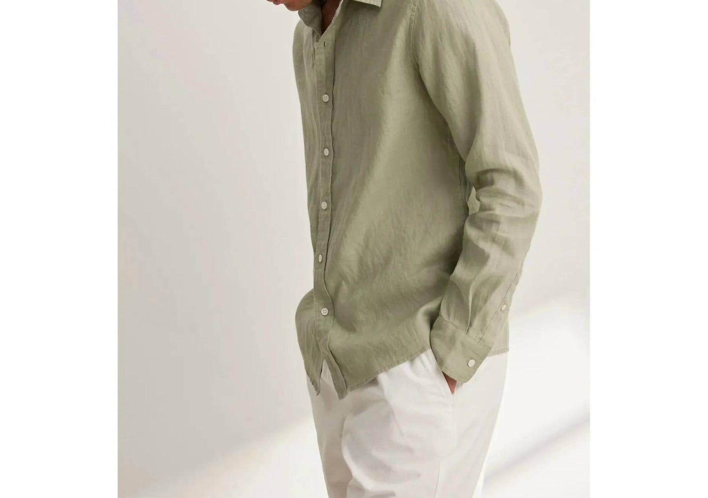 Velvet Men - Caruso Linen Button Up - Rack Hunt -