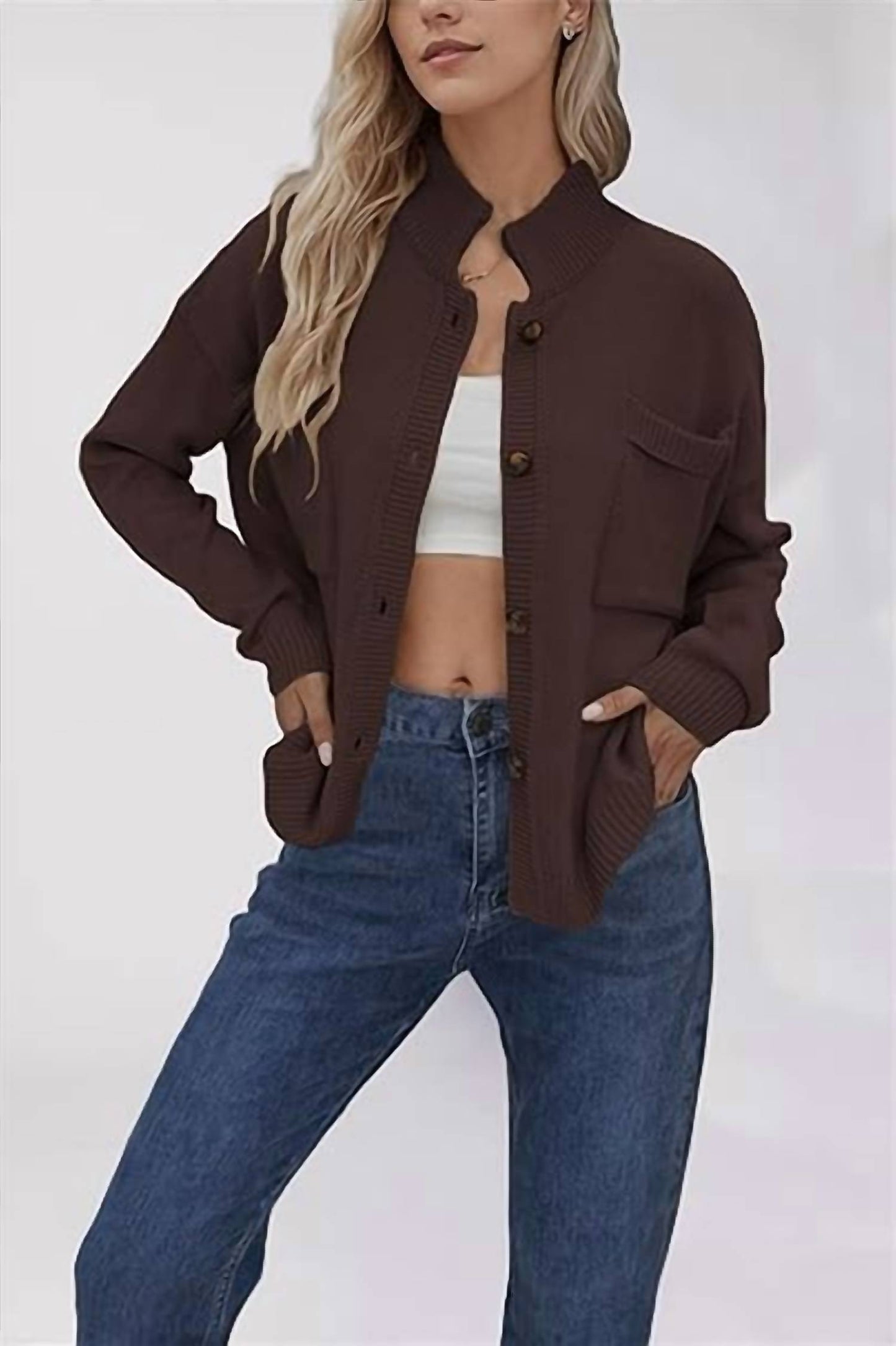 Sandy Collared Cardigan