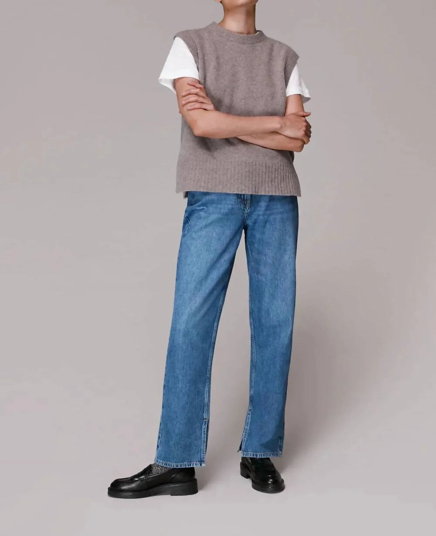 Whistles - Authentic Side Split Jean - Rack Hunt