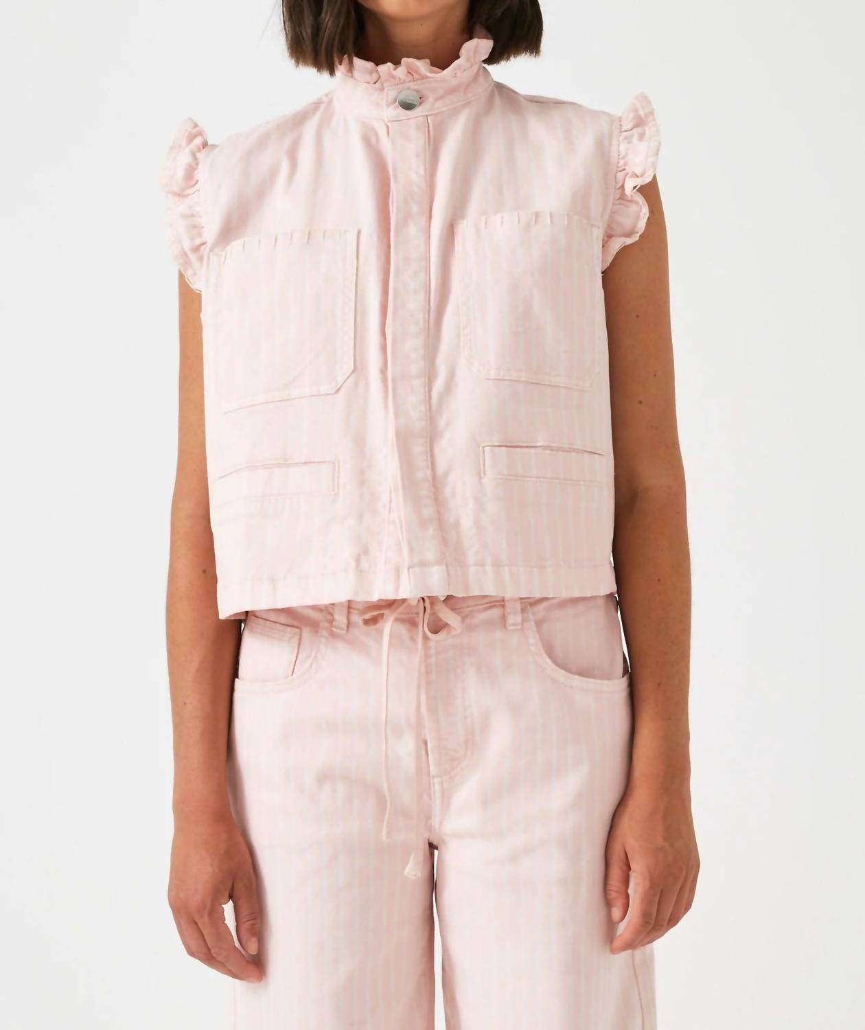 seventy + mochi - Pablo Denim Vest - Rack Hunt -