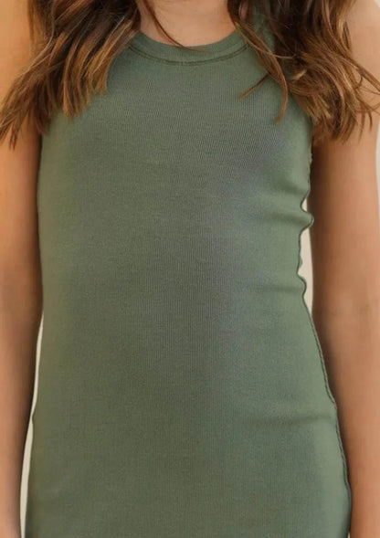 Kaveah - Girl's Ribbed Tank Dress - Rack Hunt