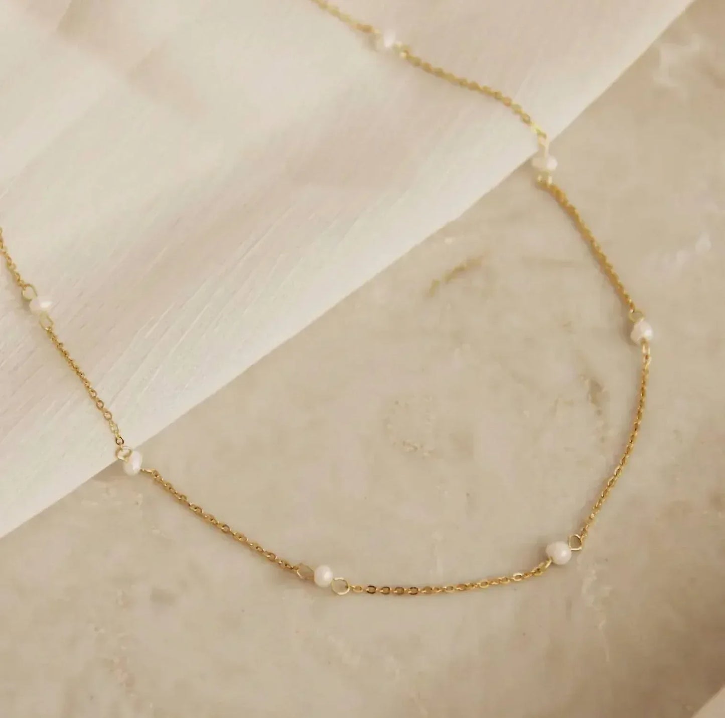 Maive - Pearl By The Yard Necklace - Rack Hunt