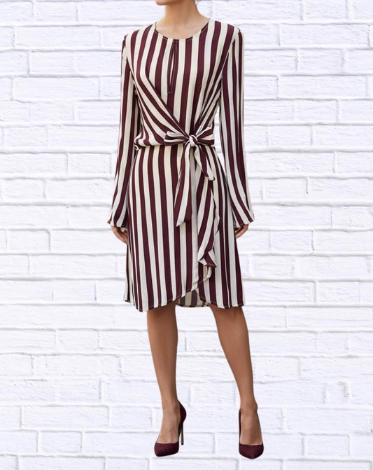 Diva USA - Long Sleeve Wrap Dress - Rack Hunt -