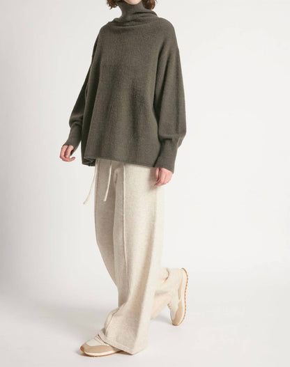 Slouch Turtleneck Sweater