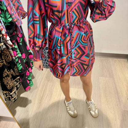 Geometric Harper Dress