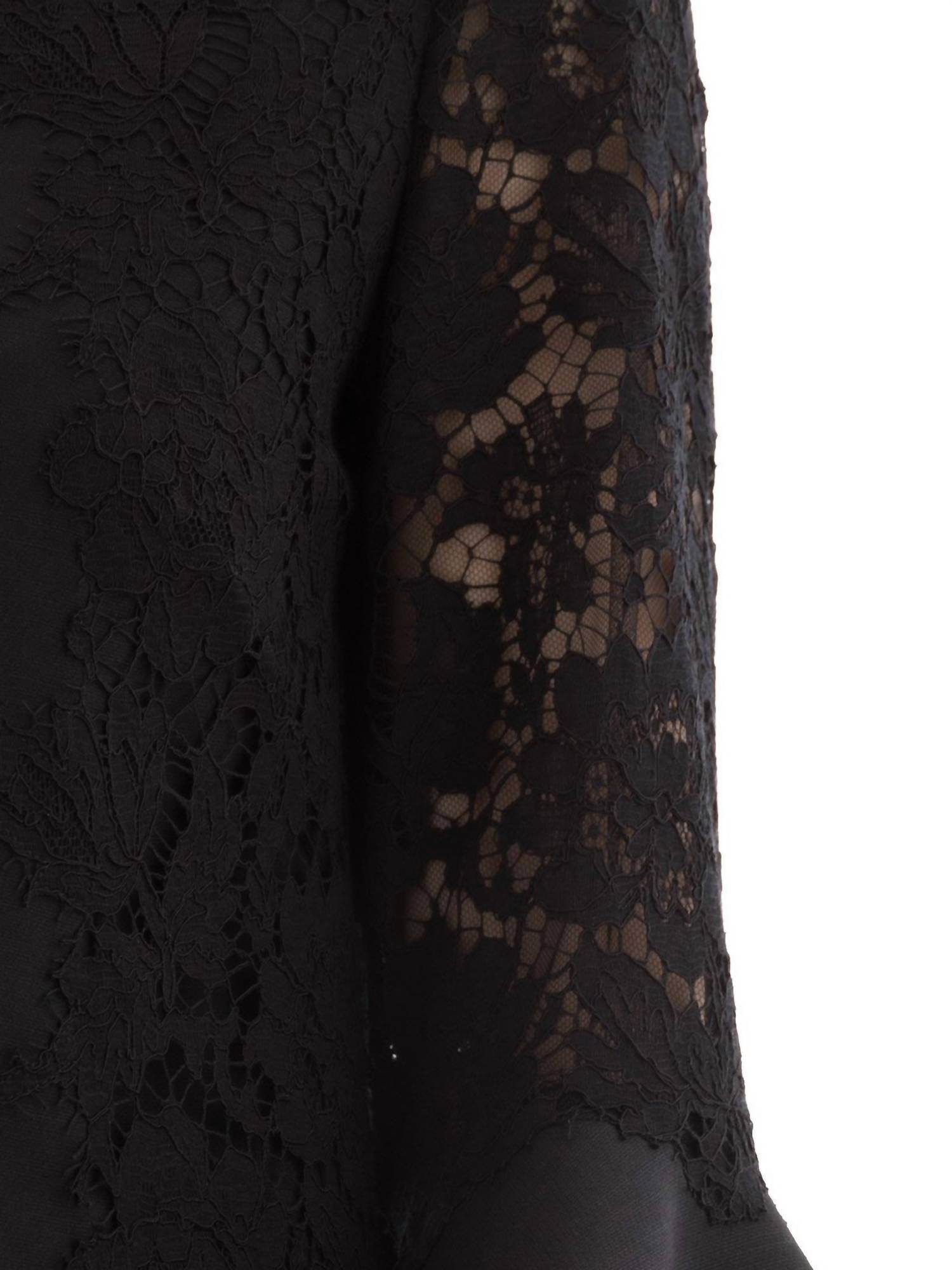 Valentino - Lace Round Neck Dress - Rack Hunt