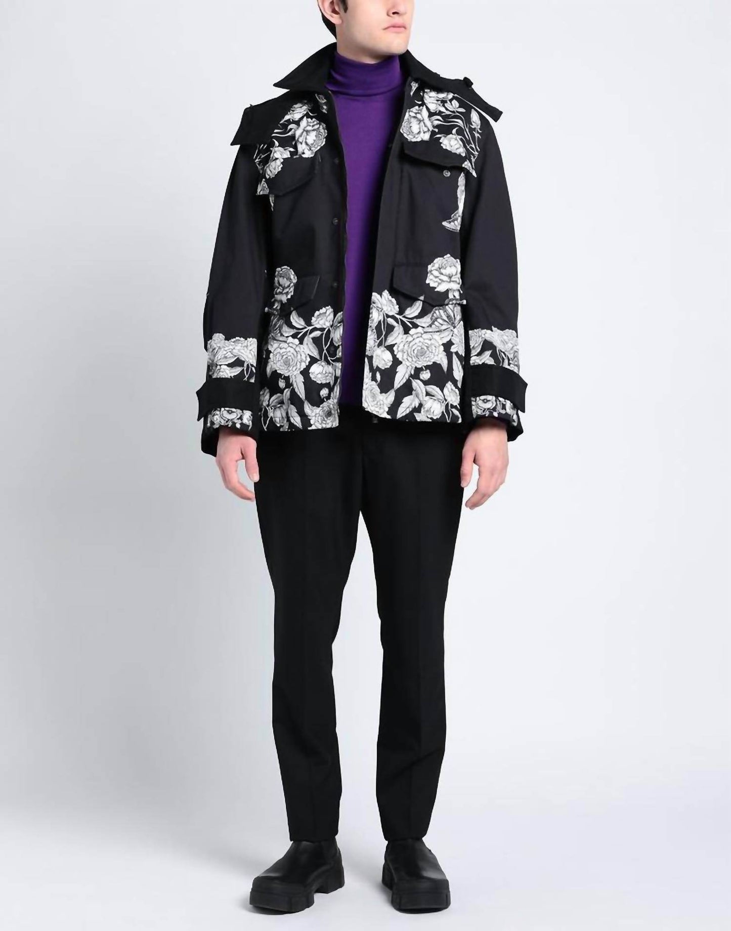 Valentino - Cotton Blend Print Jacket - Rack Hunt