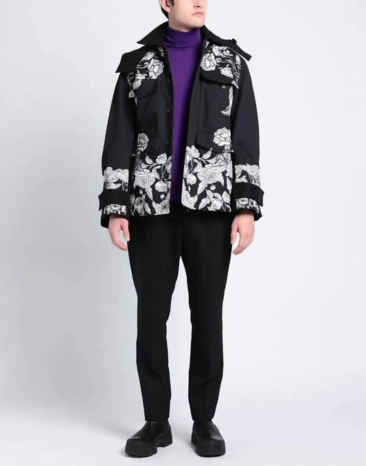 Valentino - Cotton Blend Print Jacket - Rack Hunt