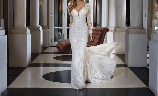 Demetrios - Ella Tulle Beaded Dress - Rack Hunt -