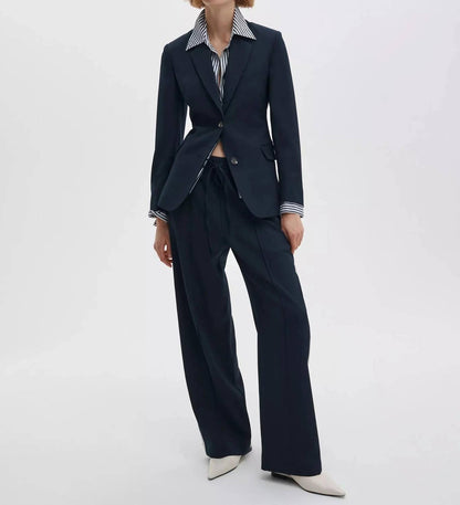 Siena Wool Side Stripe Pants