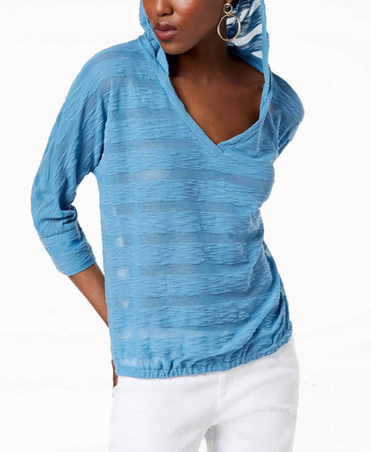 Women's Striped Hoodie