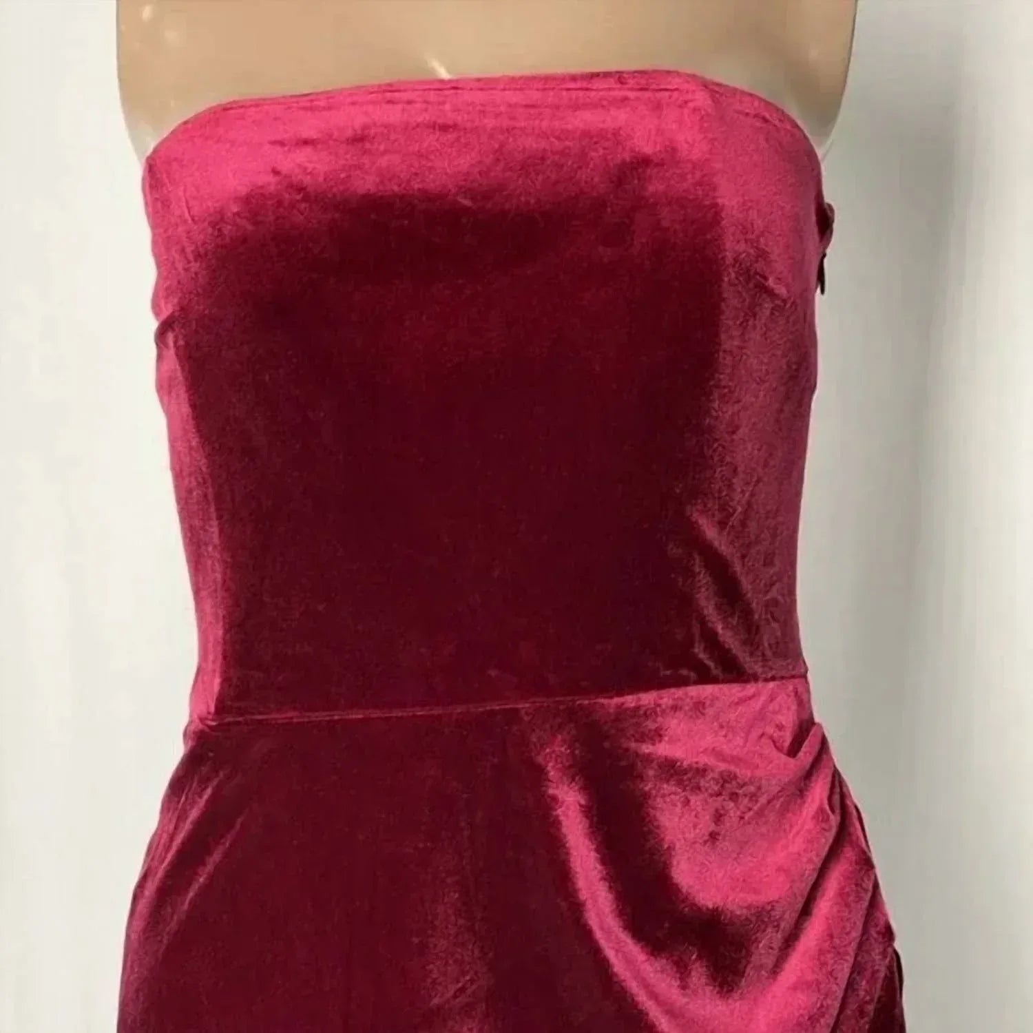 BHLDN - Women's Luella Velvet Strapless Maxi Dress - Rack Hunt