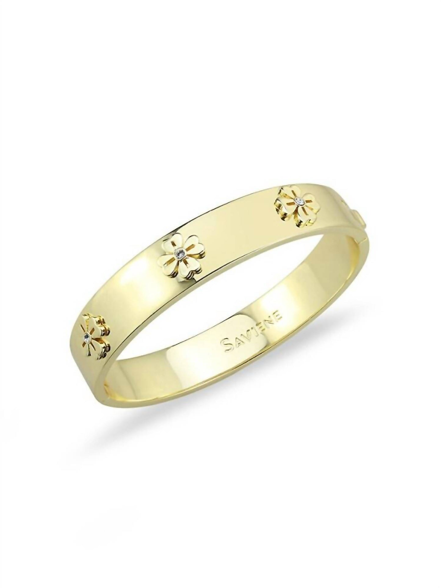 Clover Bangle Bracelet