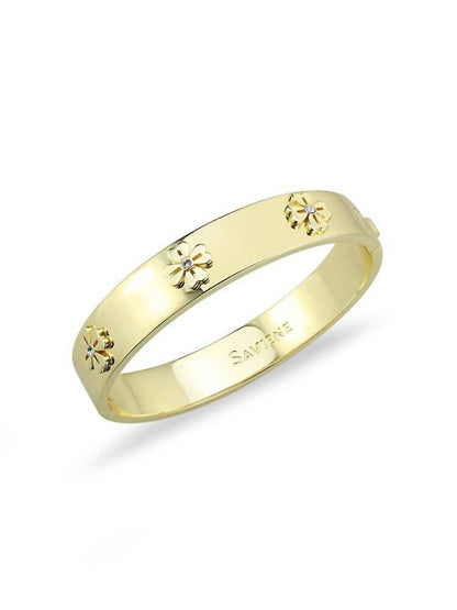 Clover Bangle Bracelet