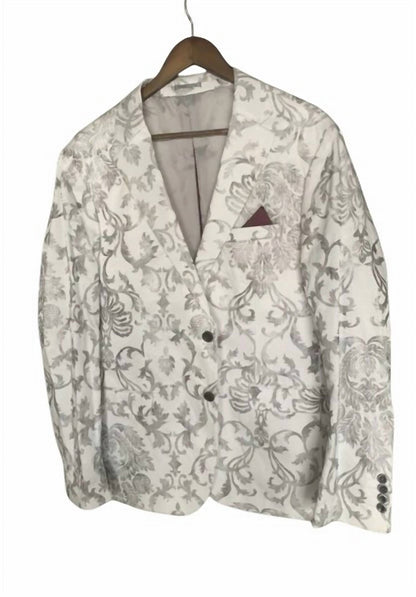 Men’s Embroidered Sport Blazer