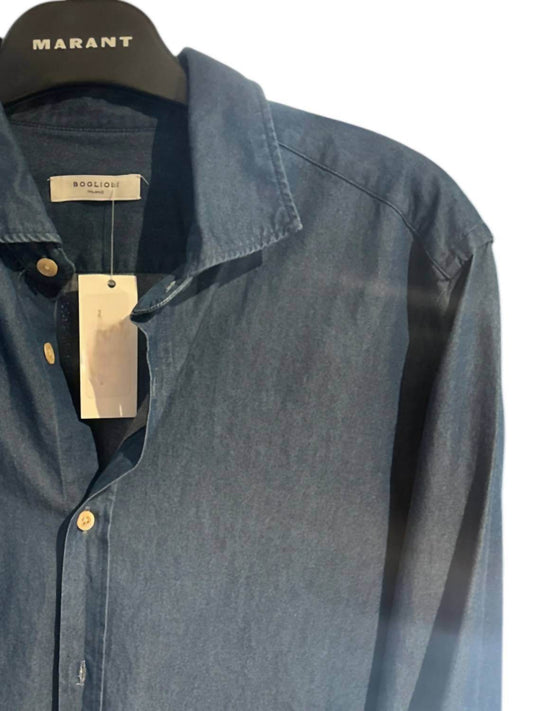 Boglioli - Men's Pure Cotton Button Down Shirt - Rack Hunt -