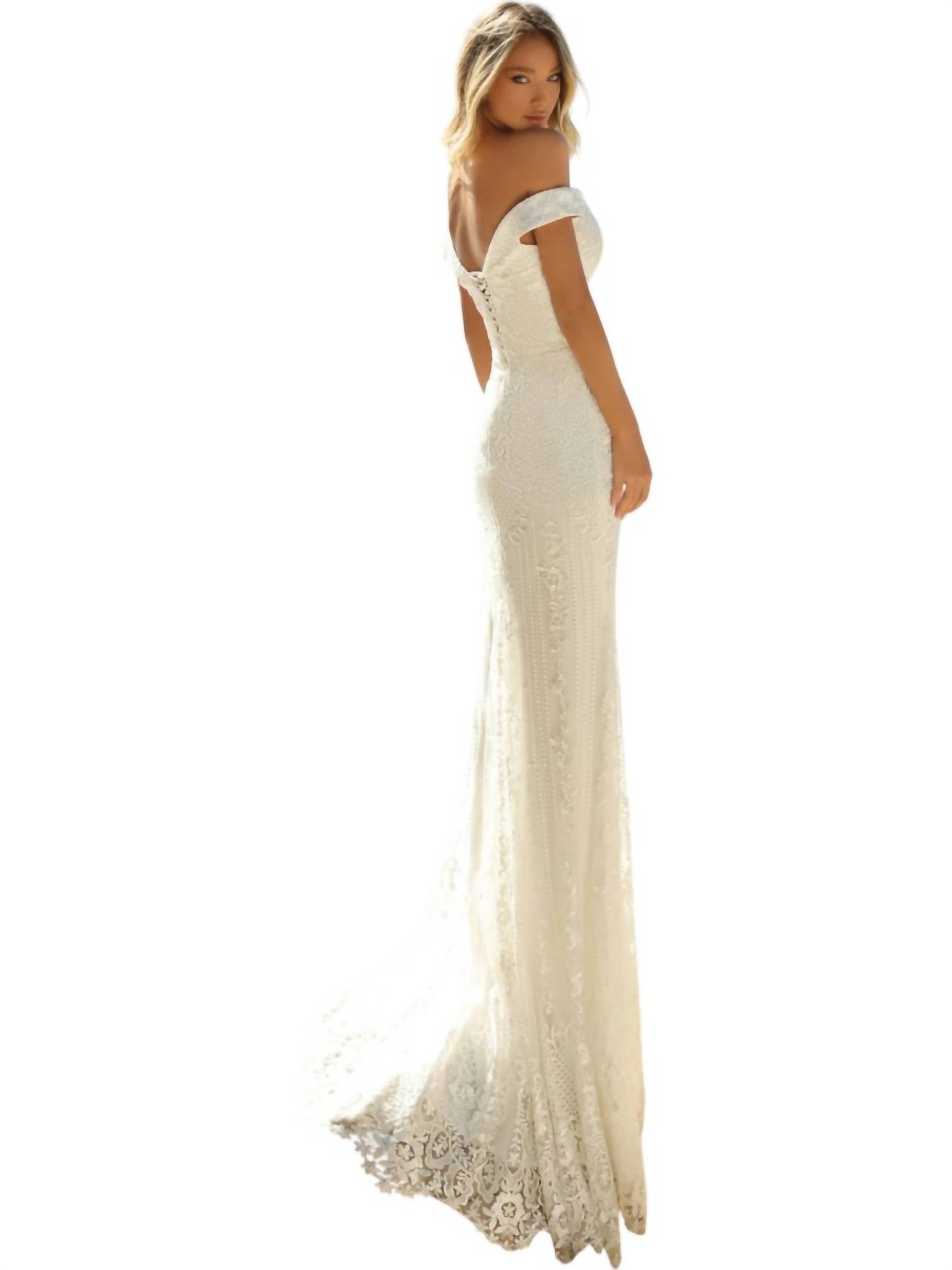 Fit And Flare Bridal Gown