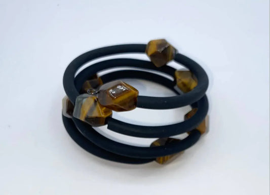 Designs by OC - Women's Tiger Eye Memory Bracelet - Rack Hunt