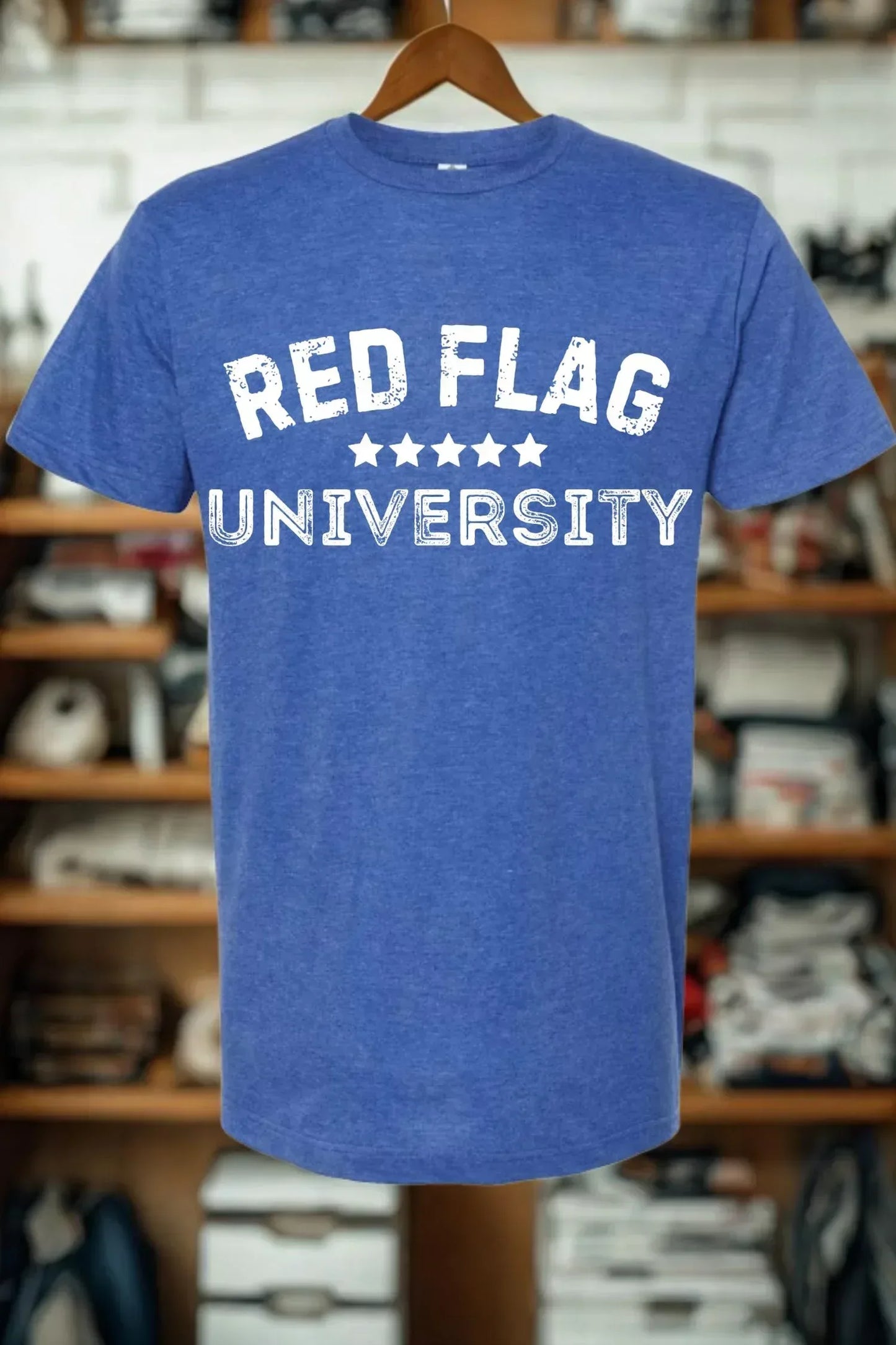 Tultex Apparel - Unisex Red Flag University Tee - Rack Hunt