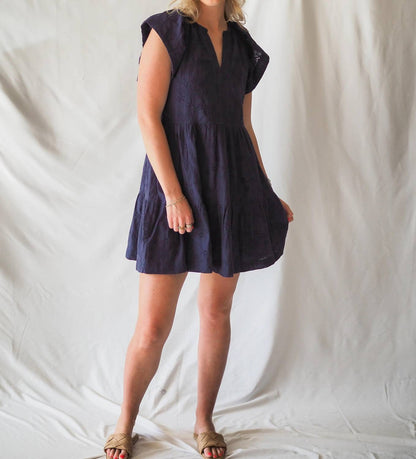 Embroidered Eyelet Everyday Dress
