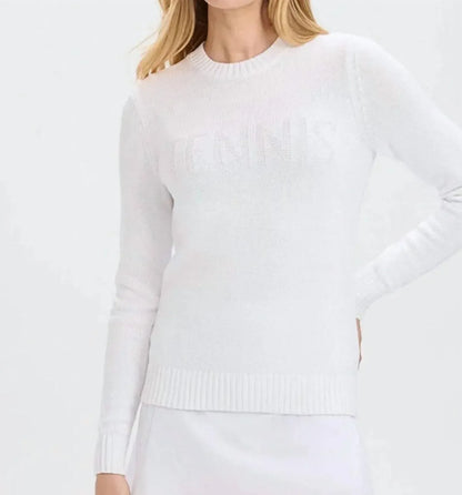 RNWK - Club Tennis Tonal Sweater - Rack Hunt
