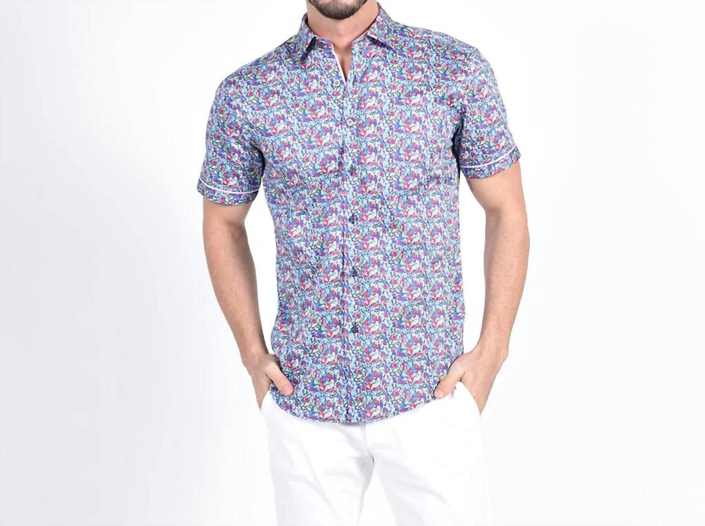 Melody Floral Short Sleeve Shirt