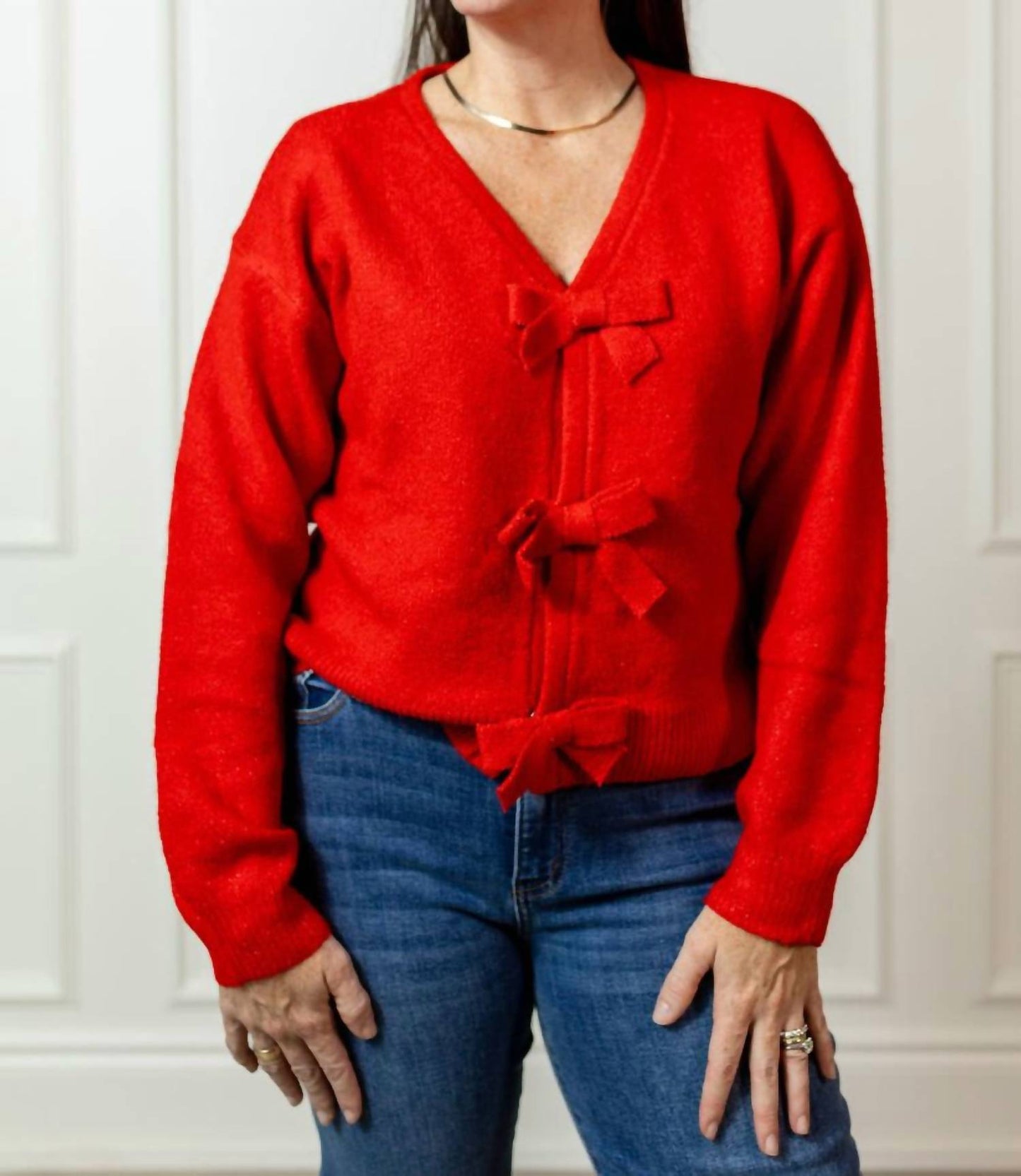 Mattie Bow Sweater