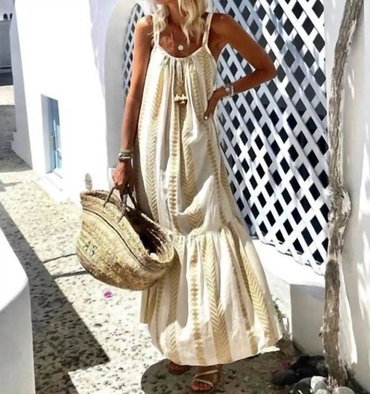 KASIA - Cotton Maxi Dress - Rack Hunt