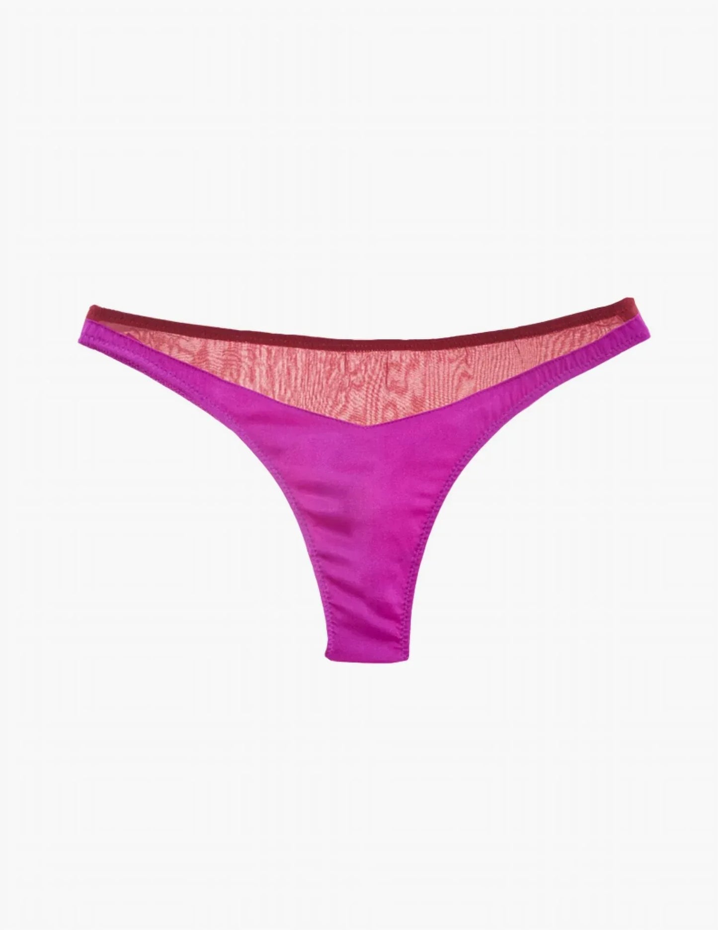 Araks - Maya Silk Chiffon Thong Bottom - Rack Hunt