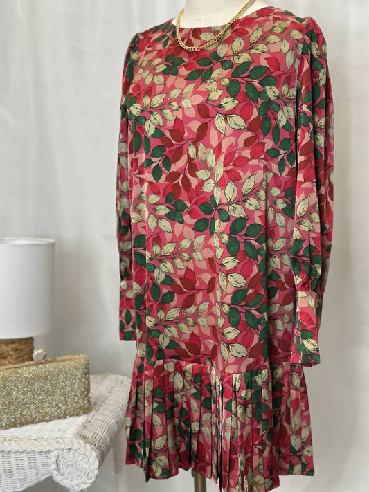 WOMEN'S FOLIAGE SHORT DRESS