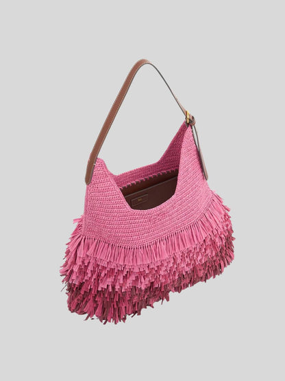 Women's Bow Hobo Bag Shag