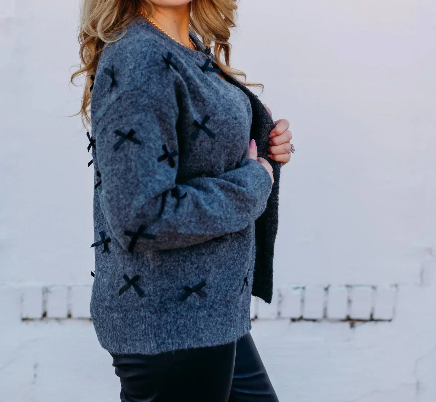 A La Carte - Bows Cardigan - Rack Hunt