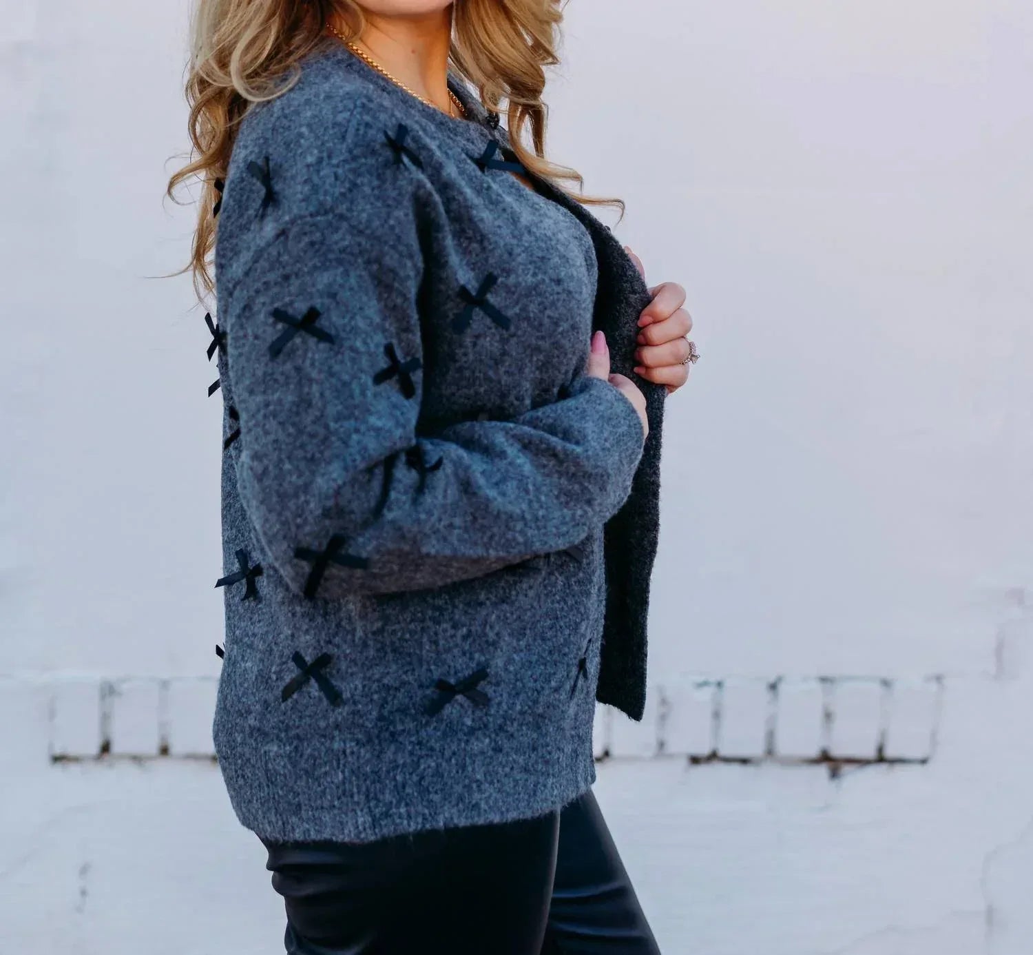 A La Carte - Bows Cardigan - Rack Hunt
