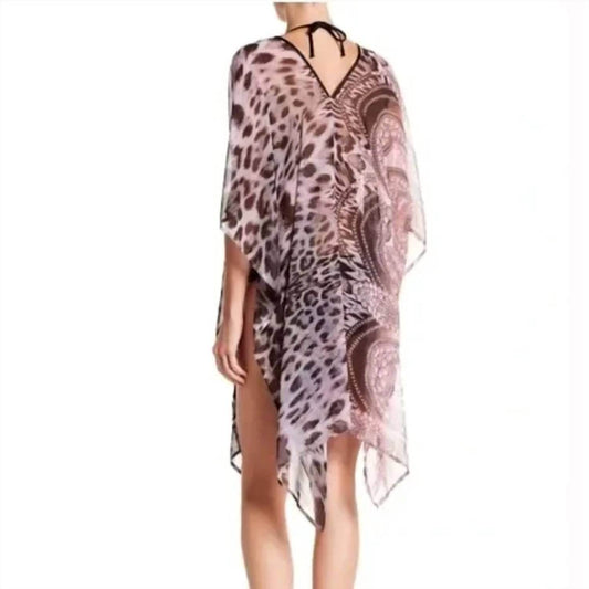 La Florentina - Cheetah Semi Sheer Cover Up - Rack Hunt