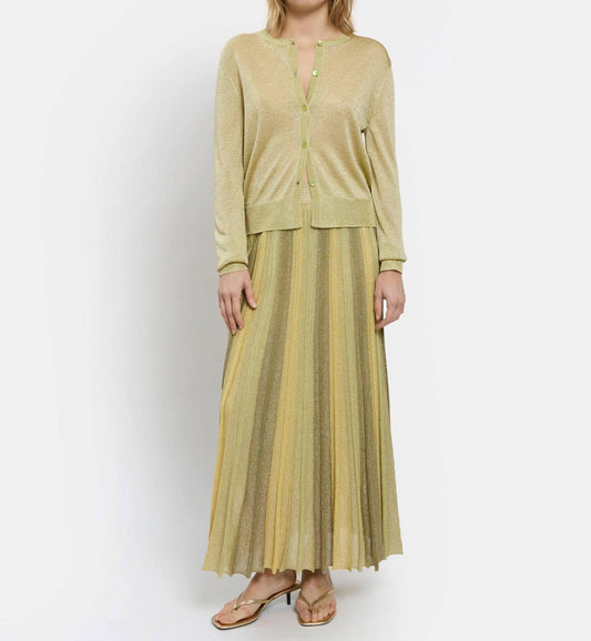 Women's Gala Lurex Cardigan