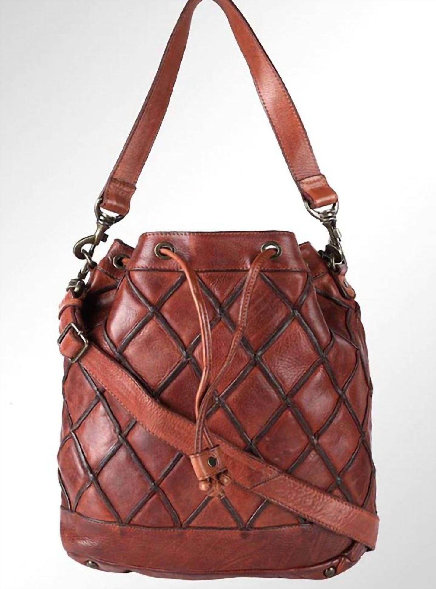 Spaghetti Western - Leather Bucket Bag - Rack Hunt -