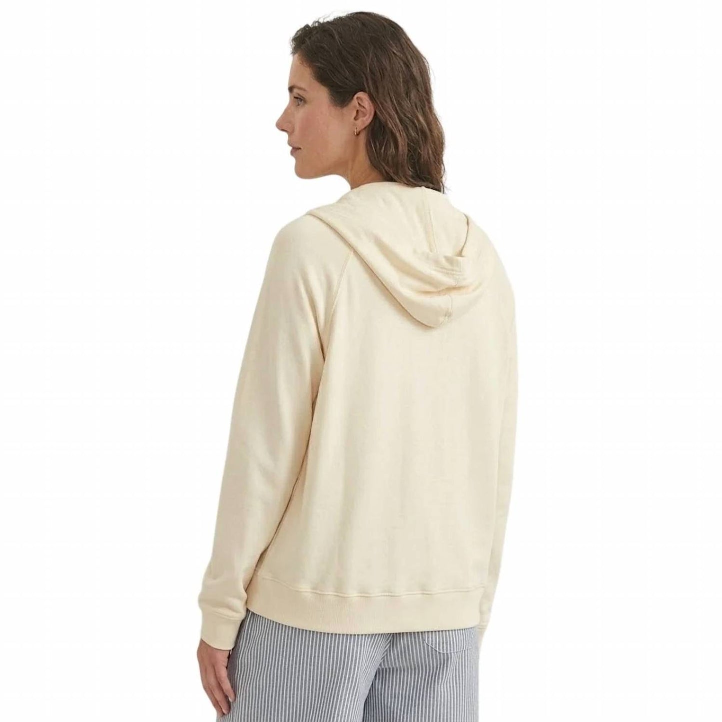 Lightweight Slub Full Zip Hoodie Jacket