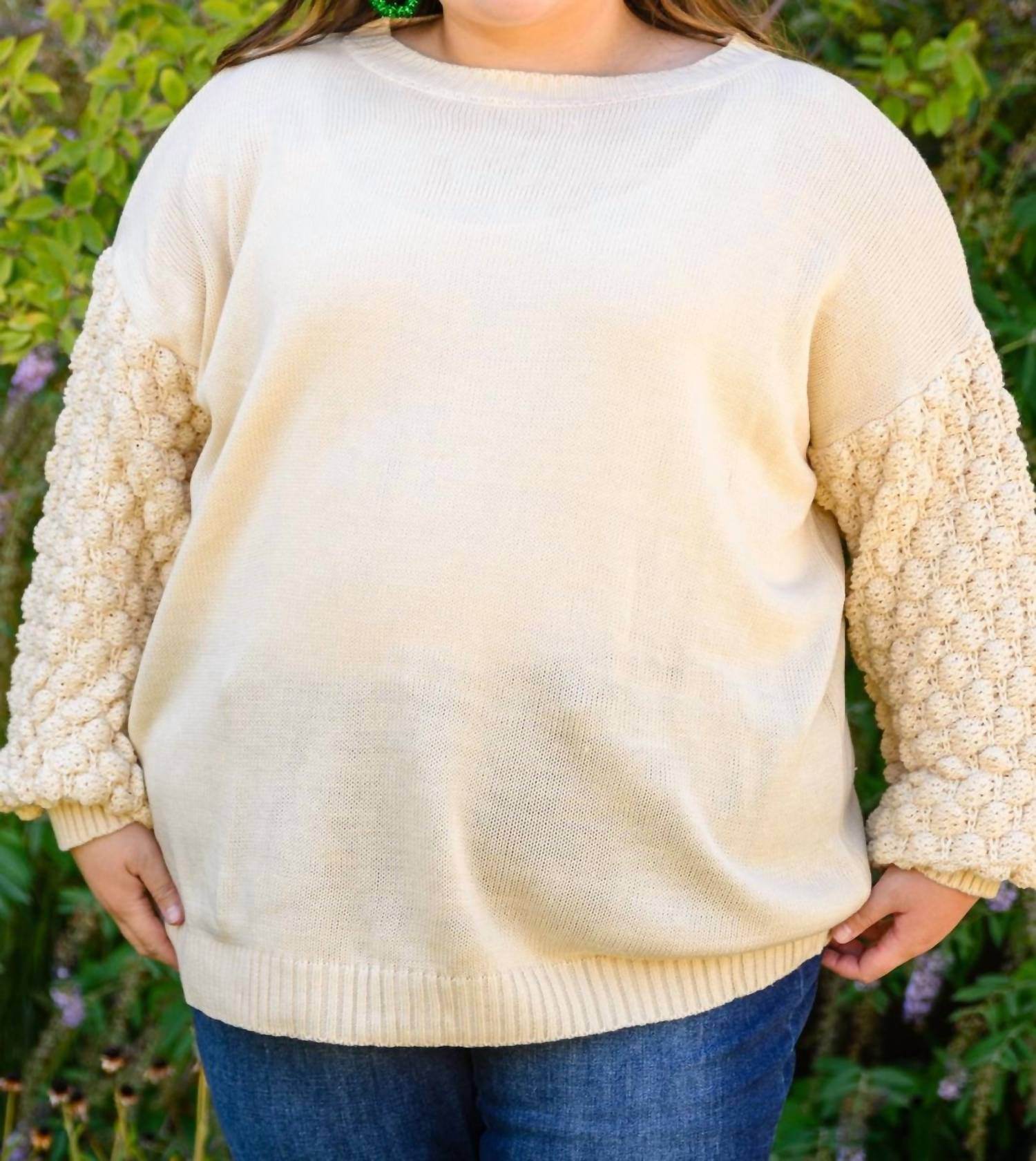 Ave Shops - Bubbly B Sweater - Rack Hunt -