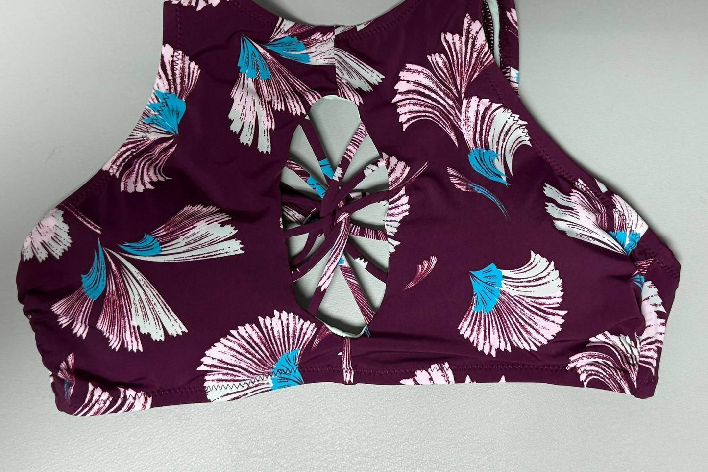 Radio Fiji - Domingo Calabria High Neck Bikini Top - Rack Hunt -