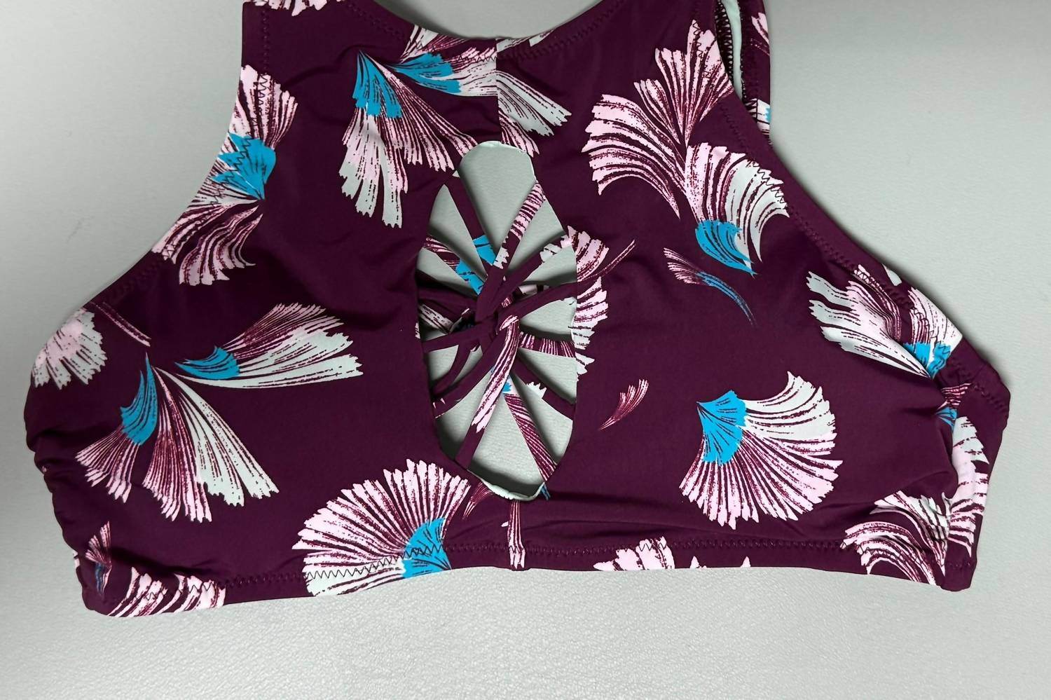 Radio Fiji - Domingo Calabria High Neck Bikini Top - Rack Hunt -