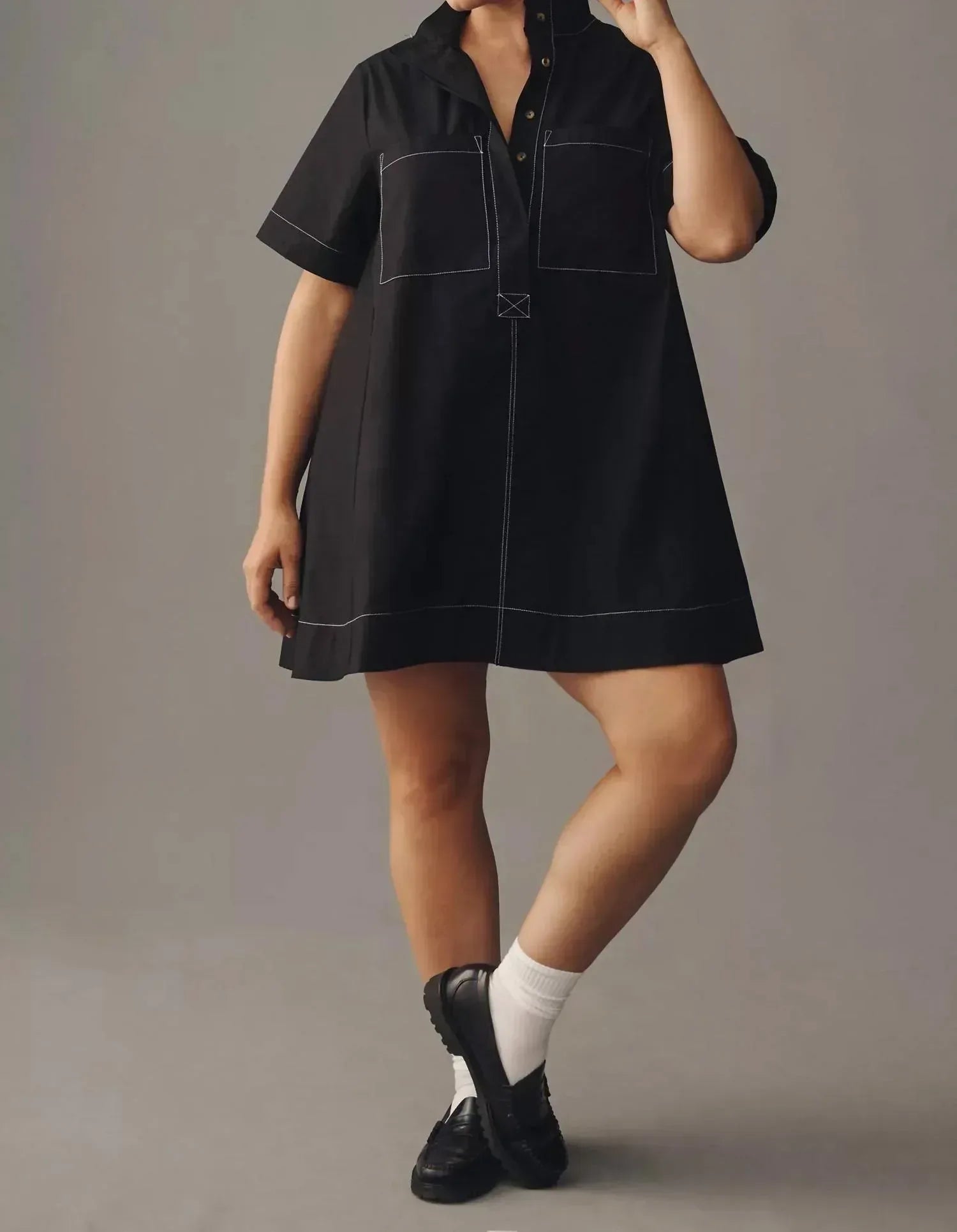 Maeve - The Jeannie Short Sleeve A-line Dress - Rack Hunt