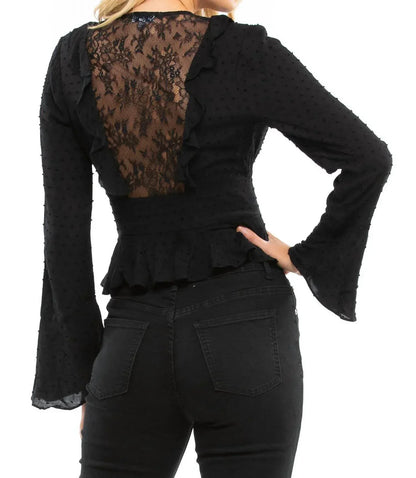 Blue Life - Prince V-neck Long Sleeve Top - Rack Hunt