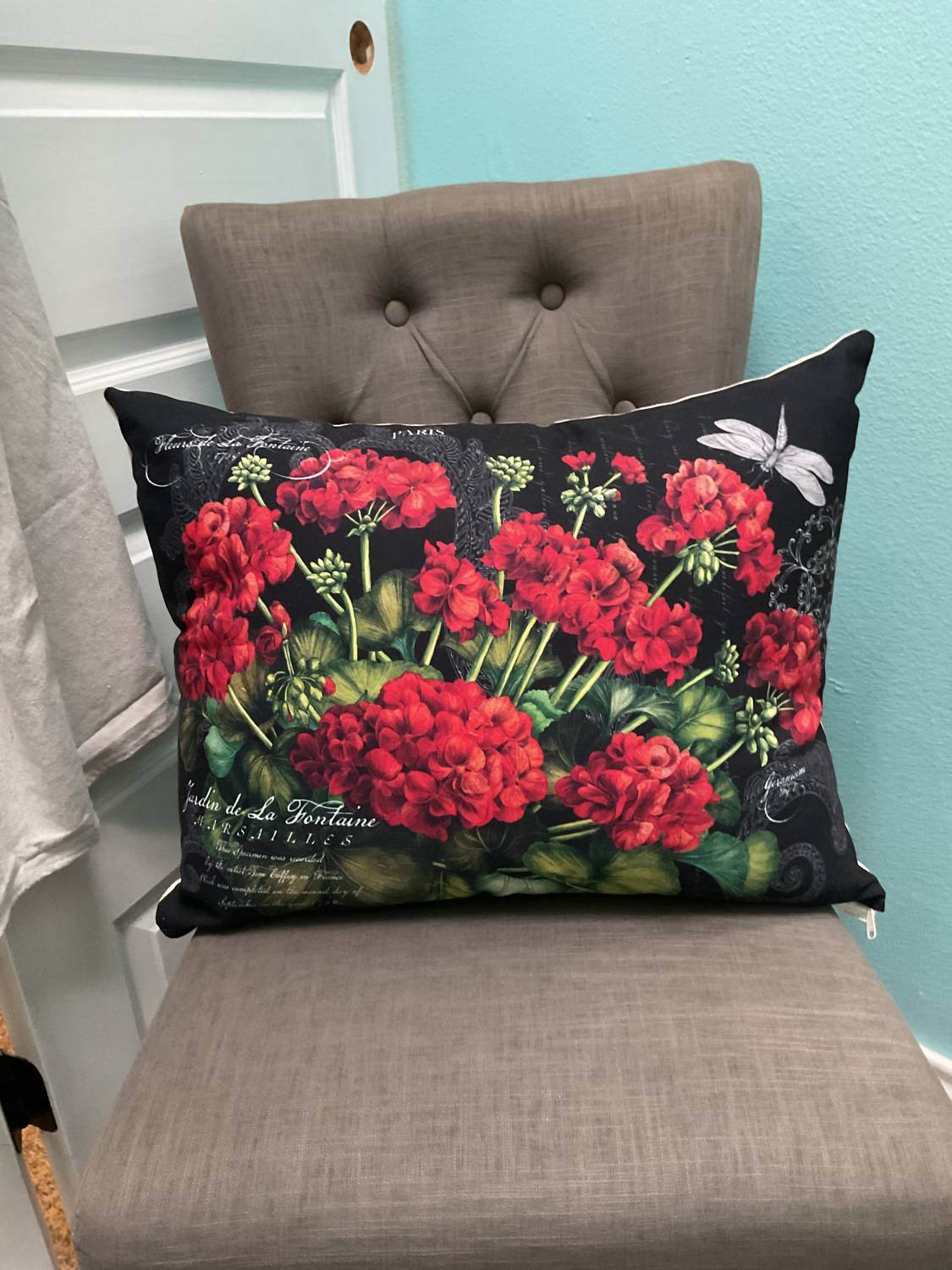 Caravan Home Decor - Geranium Pillow - Rack Hunt -