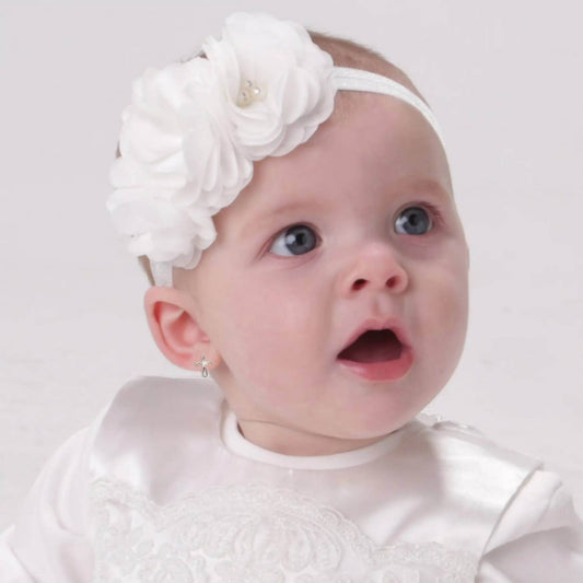 Cherished Moments - Baby Infinity Cross Earrings - Rack Hunt -