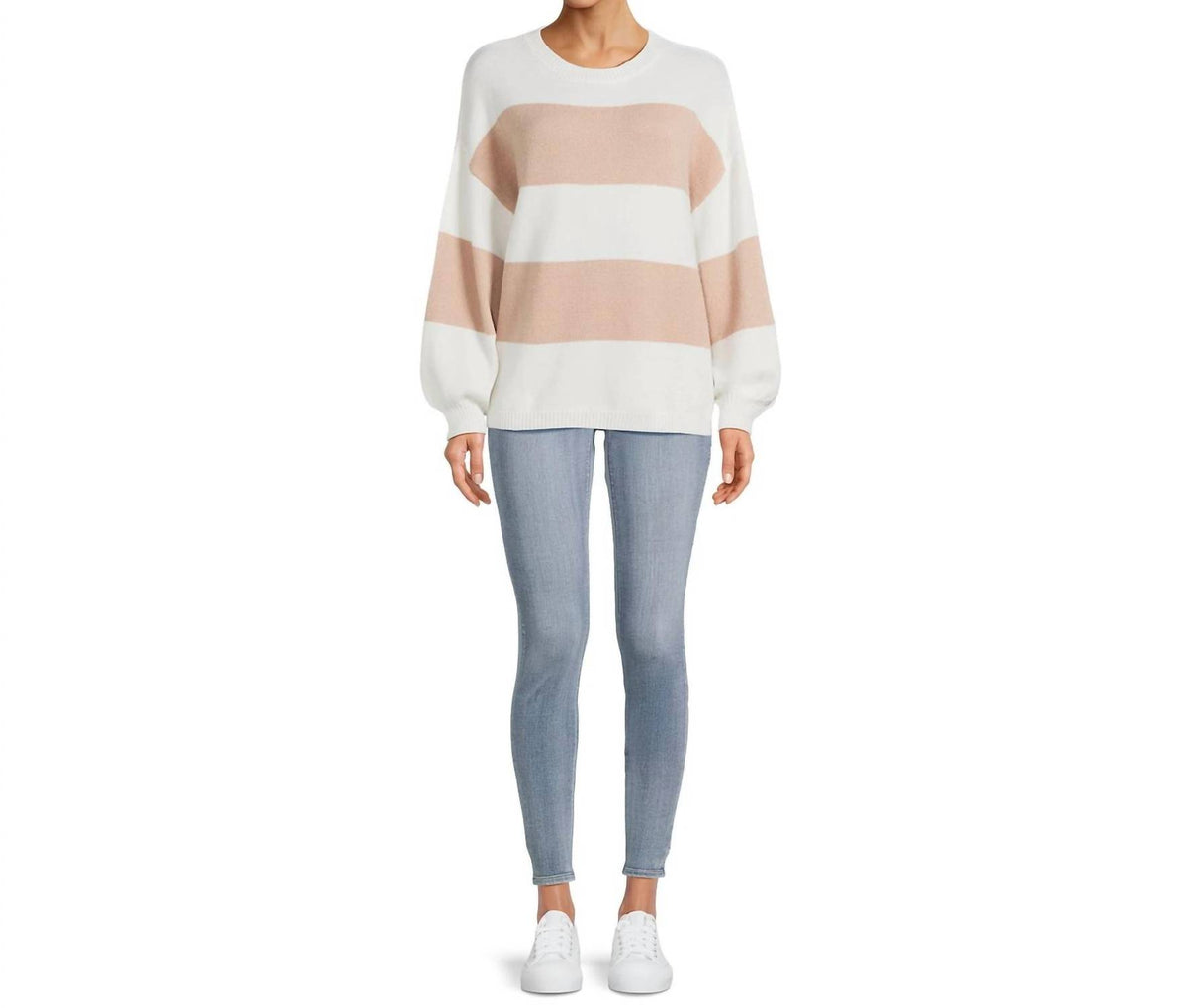 Striped Knit Sweater