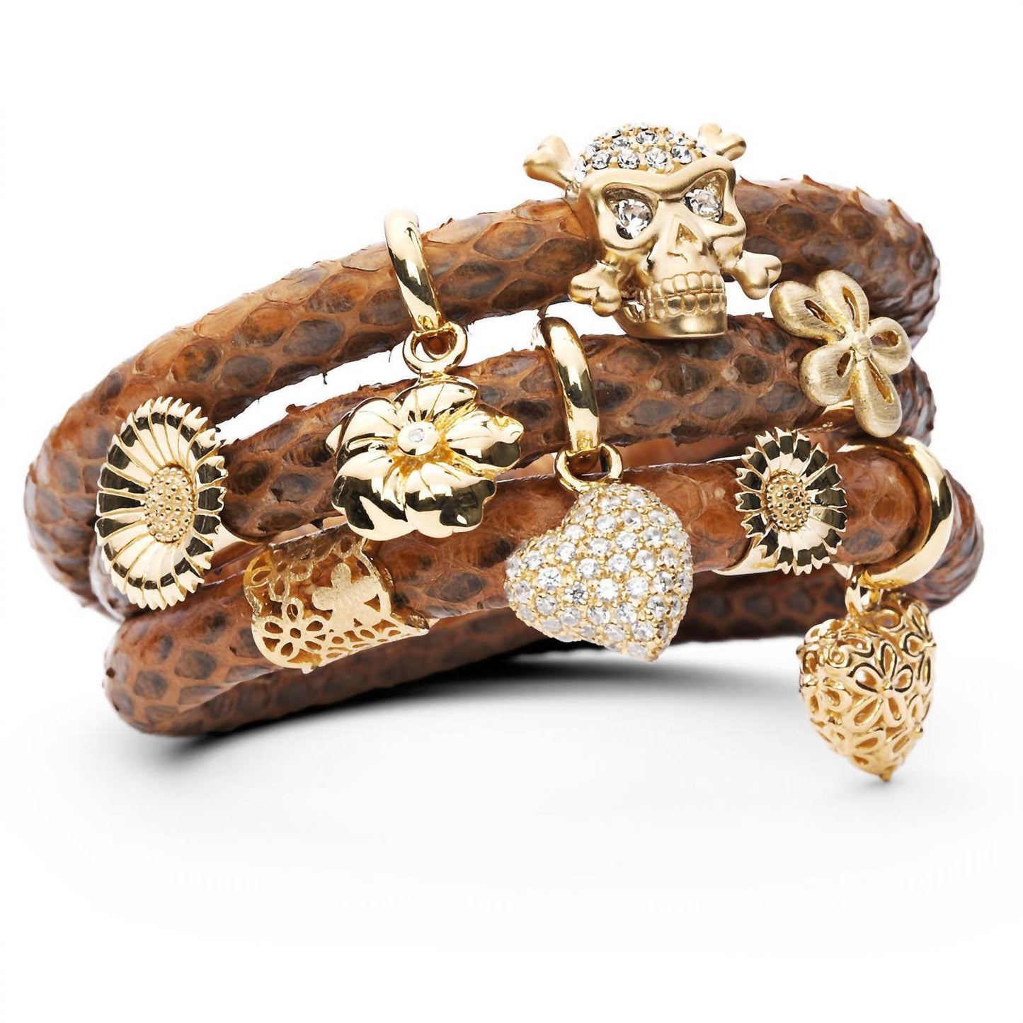 Story Jewellery - Women's Daisy Button 15mm Pendant Bracelet - Rack Hunt